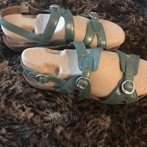 Dansko  leather sandles ..